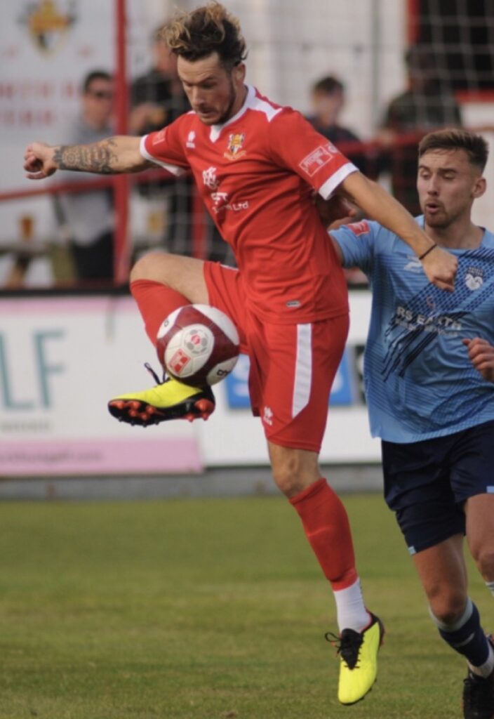 Last minute equaliser earns Bridlington Town a vital point away from home.