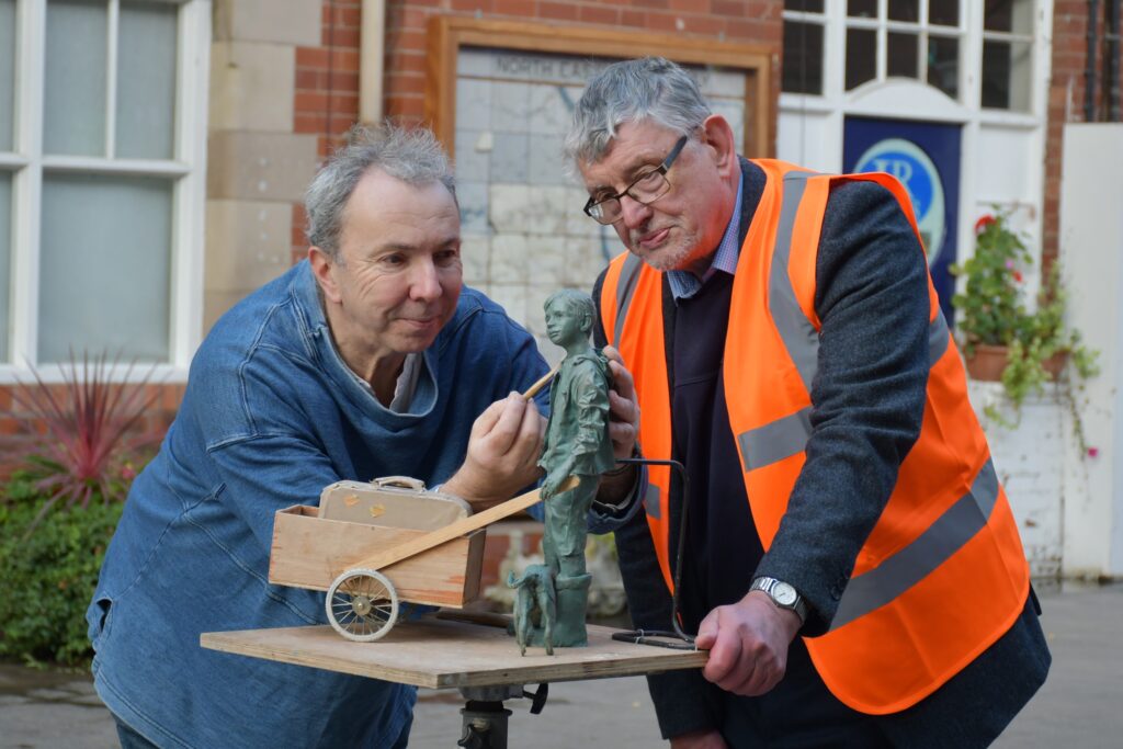 Bridlington Barrow Boy statue nears reality as scale models go on display