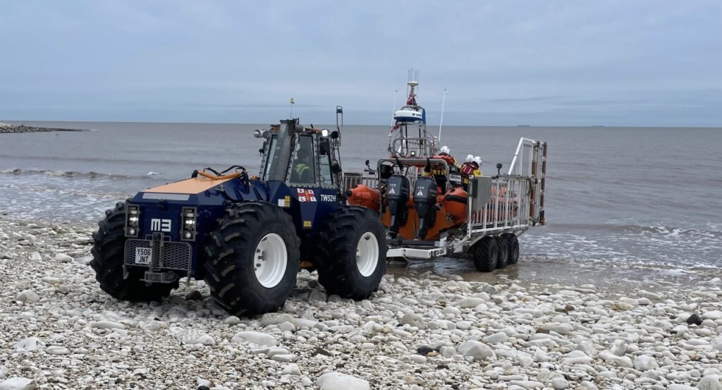 Flamborough Lifeboat marks the next milestone in RNLI 200th anniversary scroll relay