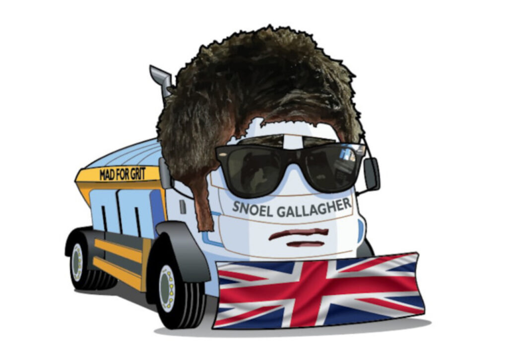 Snoel Gallagher…ERYC names gritter after Oasis frontman