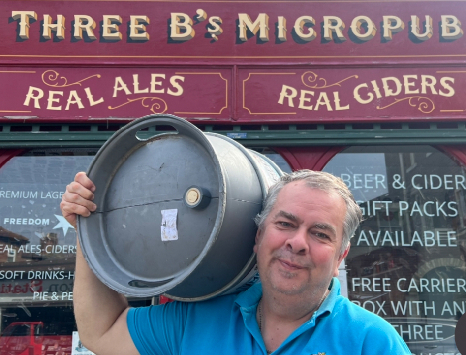 Roll out the barrel…Three B’s Micropub crowned CAMRA Yorkshire Pub of the Year 2024