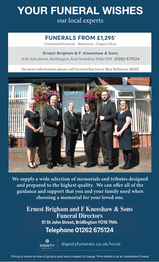 East Riding Crematorium donates £10,000 to St Catherine’s Hospice