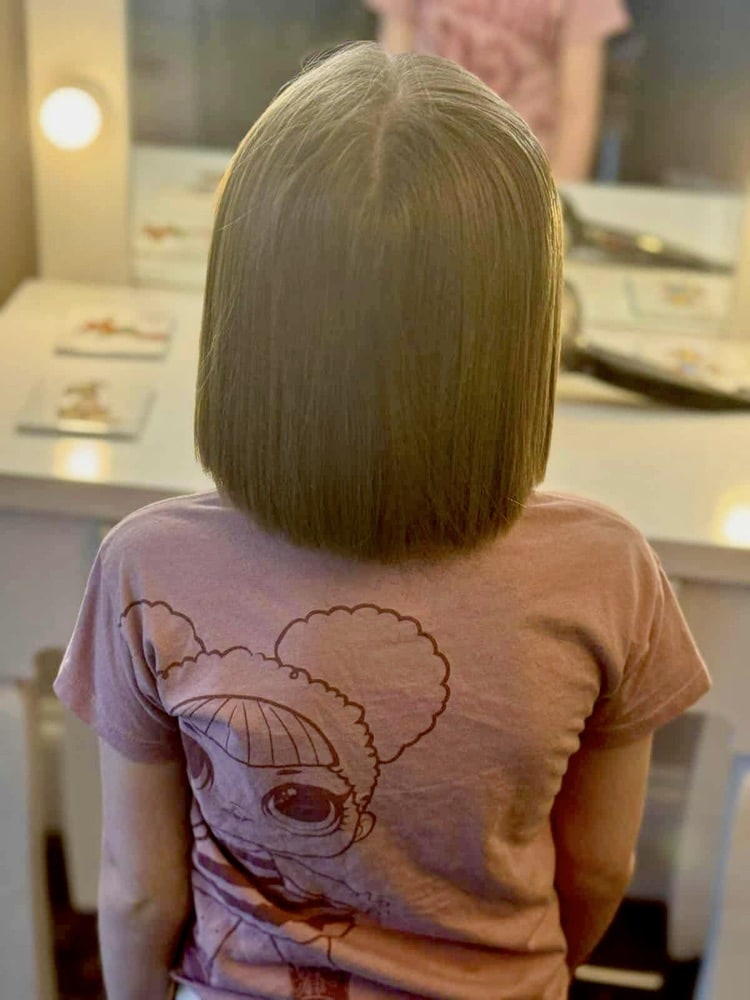 Bridlington youngster raises funds and donates her hair to charity