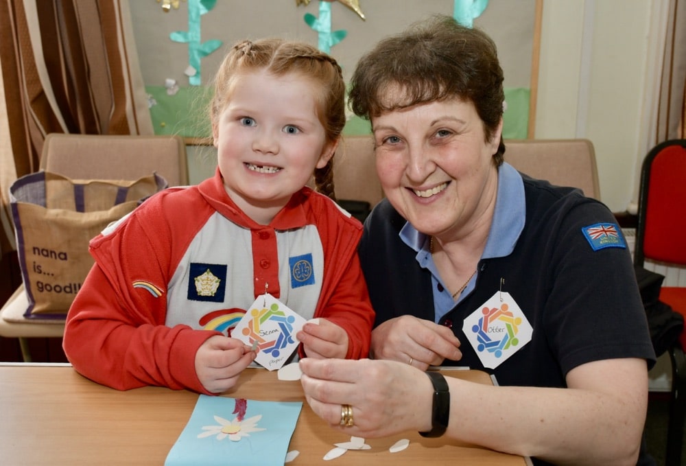 Bridlington youngsters celebrates Thinking Day for Guiding worldwide
