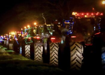 Tractors set to light up the Wolds villages for charity on 14 December