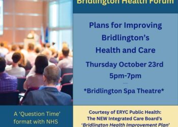 Important Health Forum meeting at Bridlington Spa