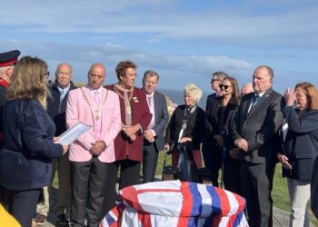 Toposcope unveiled to celebrate 246th anniversary of Battle of Flamborough Head