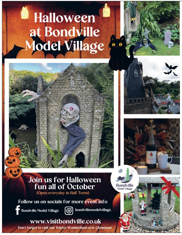 Get ready to be scared as Bondville Model Village prepares for Halloween in miniature