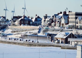Snow and sub-zero temperatures causing problems in Bridlington and along the East Yorkshire coast