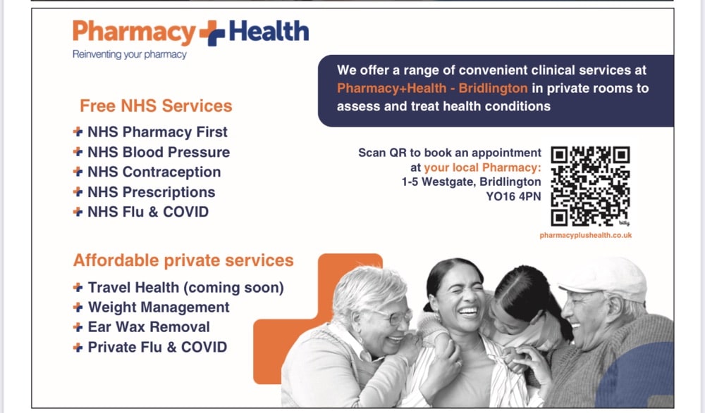 Health Forum meeting at Bridlington North Library on 6th March