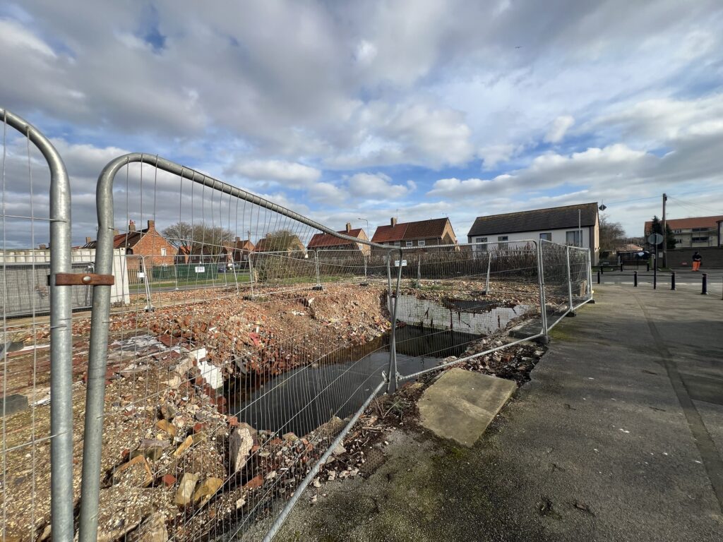Safety fears raised over flooded cellar at former Bridlington West Hill pub site