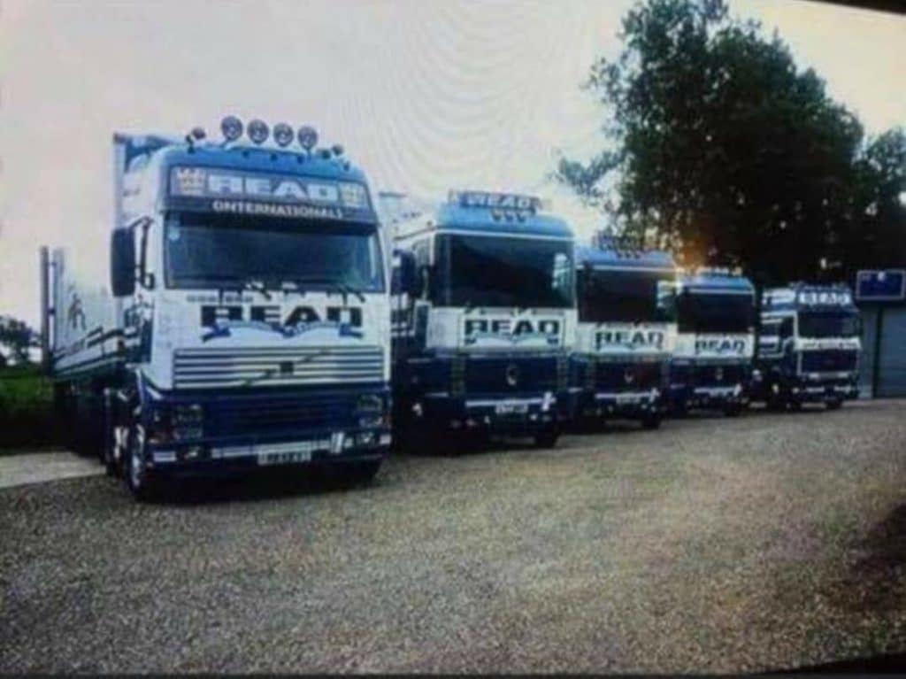 Tribute to Brid trucker Barry Read