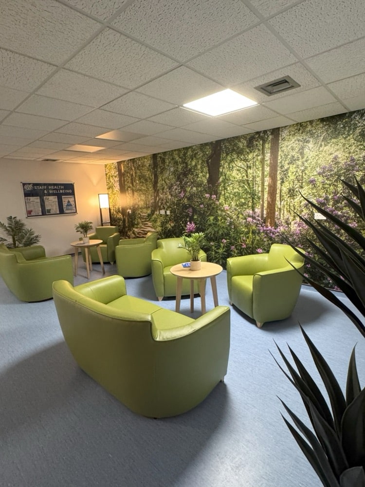 New wellbeing room unveiled at Bridlington Hospital