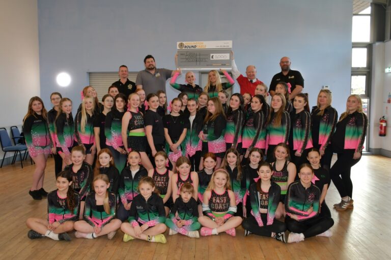 East Coast Majorettes receive donations East Coast Majorettes receive donations