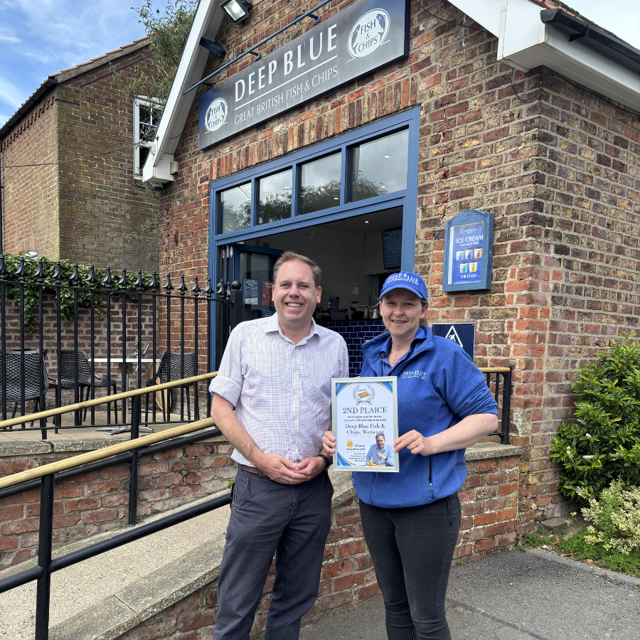 Bridlington chippies take top honours in MP’s ‘Fish and Chip Day’ awards
