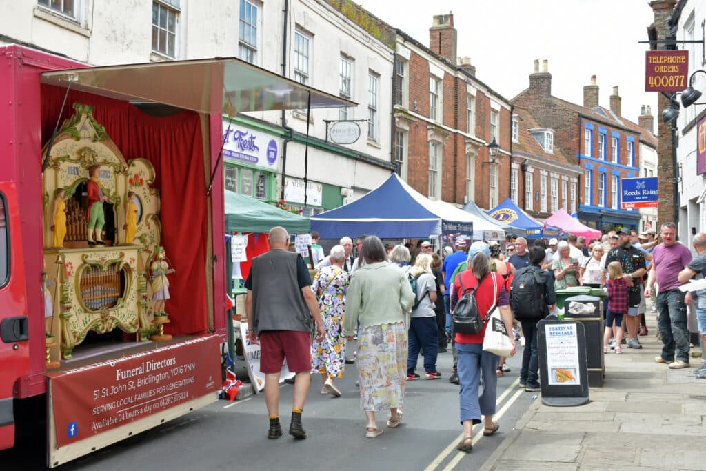 Bridlington Old Town Vintage Festival.