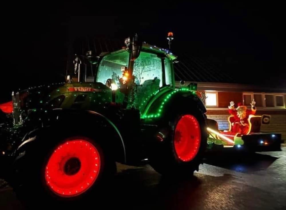 Huge Farmer Christmas Tractor Run to take place on Sunday 8th December