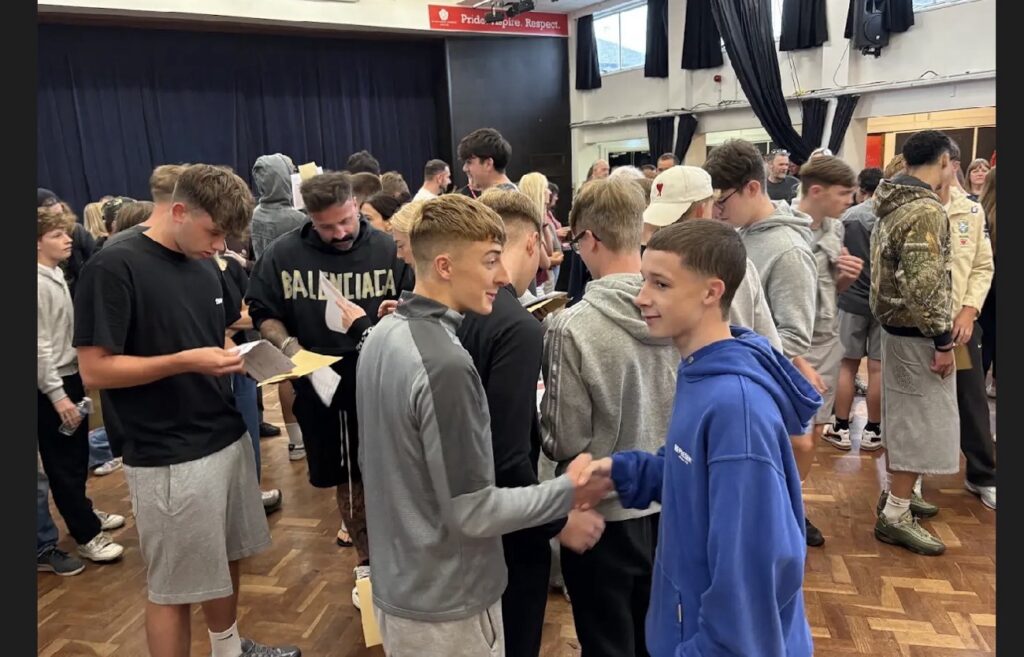 Students at Headlands School celebrate after achieving ‘amazing’ GCSE results