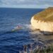 Thornwick Bay rescue involving 4 people struggling in difficult sea conditions