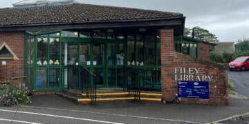 Filey Library hosts Battle of Flamborough Head display